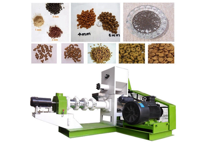 High Grade Fish Feed Pellet Machine Floating Type Saving Space 380V / 220V
